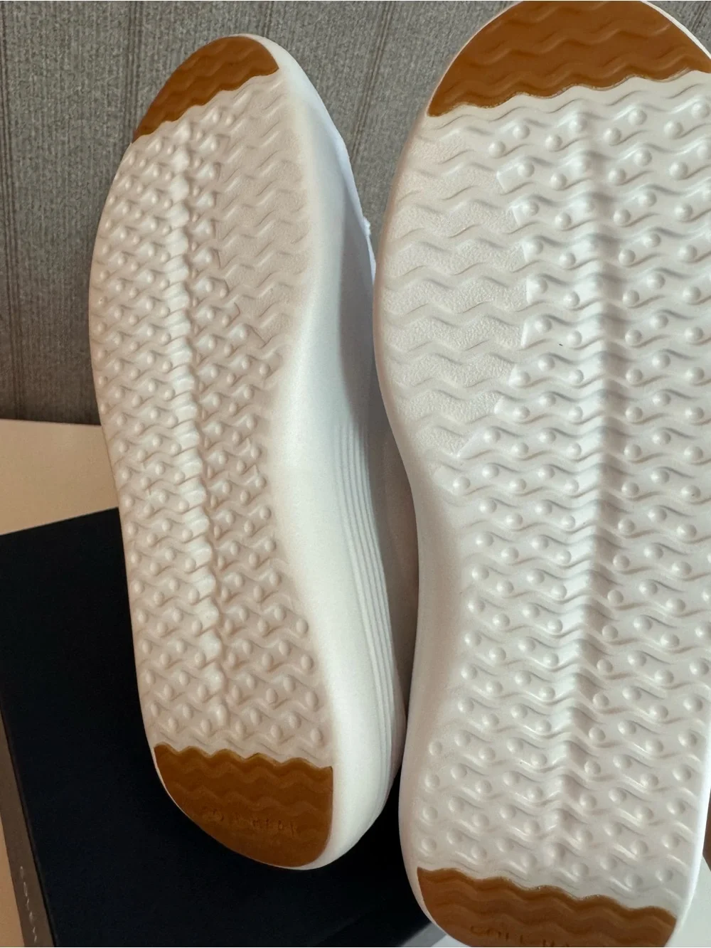 New Cole Haan Classic White Leather Women's Lace-Up Sneakers